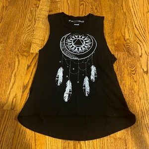 Prince Peter Collection Woman’s Black Dream Catcher Tank Size S